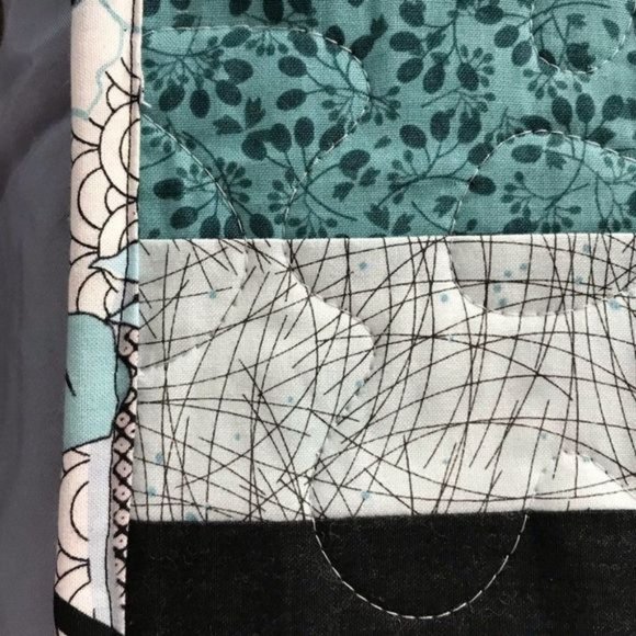 Quilt handcrafted on Machine 58” x 70” New - Picture 6 of 10